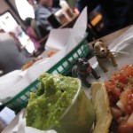 Of course it isn't a visit to the Mission without a snack at one of its many taquerias!