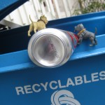 Of course they remembered from their camping trip where recyclable cans go!